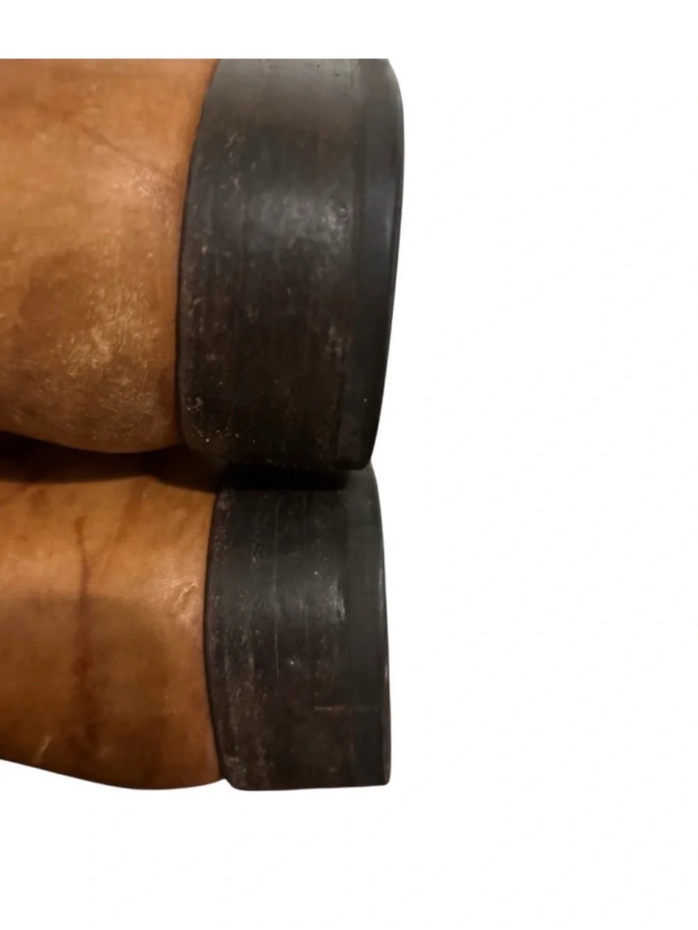 Frye Melissa Classic Tall Leather Riding Boots - Tan Marbled Leather Oiled toe